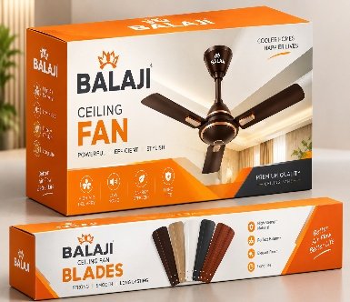 Balaji Ceiling Fan Decoretive — PREMIUM