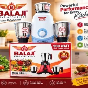 Balaji Mixer Grinder — 750W, 3 JAR