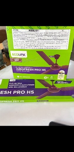 Ecolink Ceiling Fan — BASIC